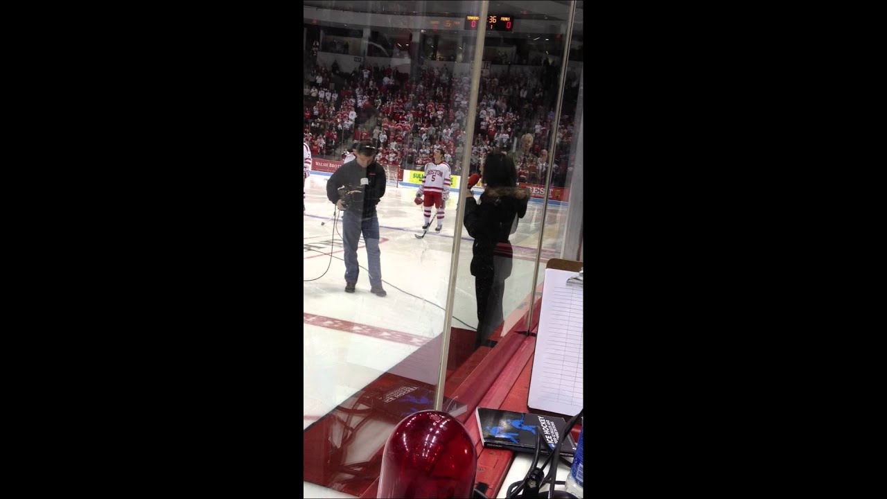 Brooke Singman National Anthem Agganis Arena YouTube Brooke Singman National Anthem Agganis Arena YouTube