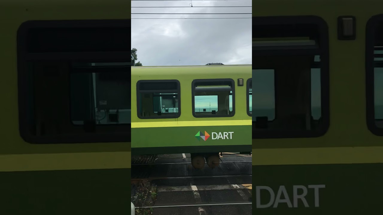 Dart train in bray part 2