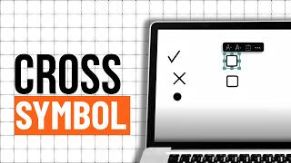 How To Make A Cross Symbol Check Box In Pdf (Step By Step)