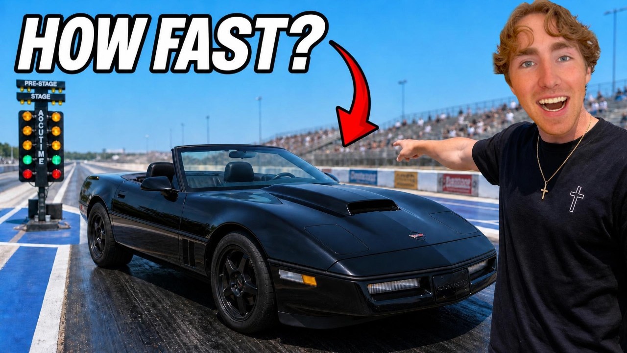 Drag Racing My Stick-Shift Corvette for the First Time...