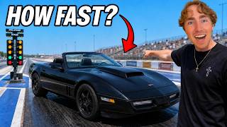 Drag Racing My Stick-Shift Corvette for the First Time...