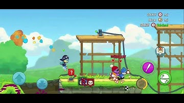 Perfect gameplay with Chameleon in Fun Run 4