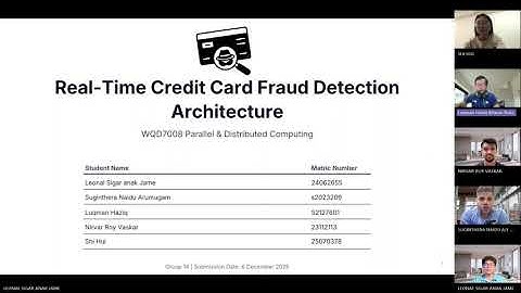 WQD7008 Group 14 - Real-Time Credit Card Fraud Detection Architecture (GA1)