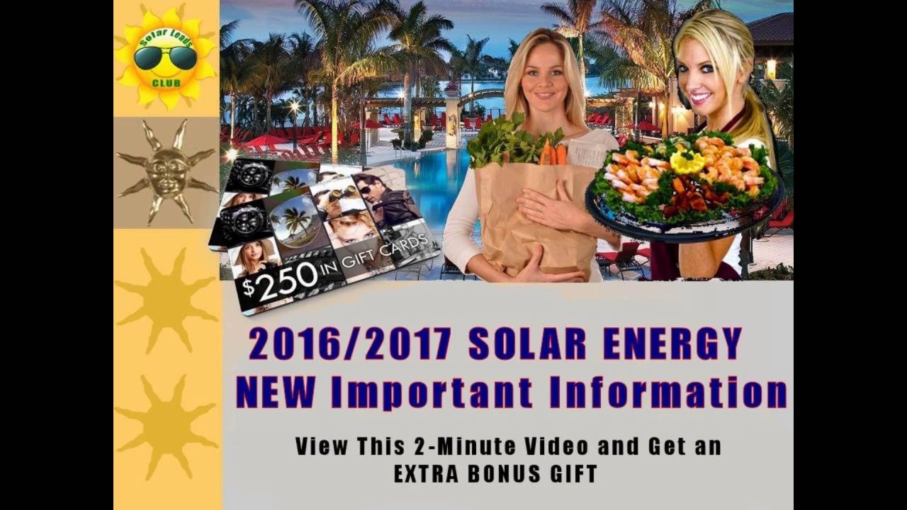2 Minute Solar Information 2016 2017