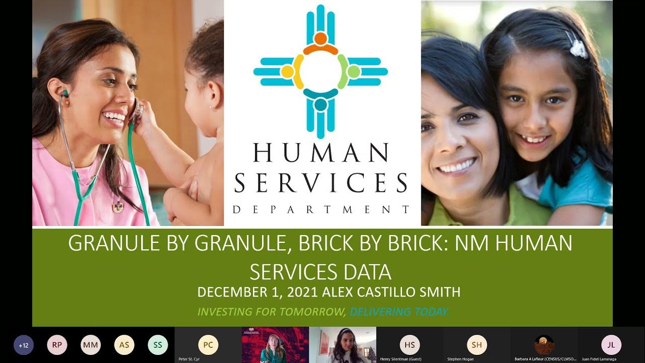 NM Human Services Data Alex Castillo Smith YouTube