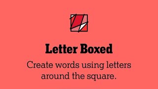 Letter Boxed Puzzle - New York Times Games - Today’s NYT Letter Boxed Answers Solution March 30 2024