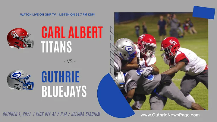 Watch: Guthrie Football host Carl Albert