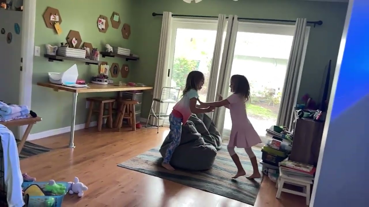 Sisters fighting ￼