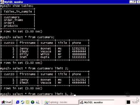 Learning MySQL Part 25 - YouTube
