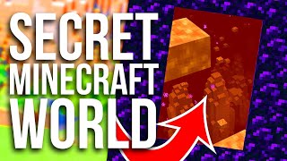 How to Access a SECRET HIDDEN World in Minecraft!