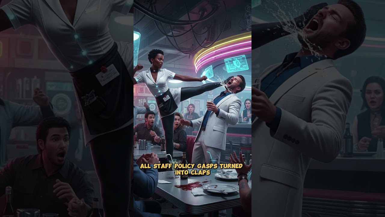 “Millionaire Publicly Insults Black Waitress — Her Unexpected Reply STUNS the Whole Restaurant!”