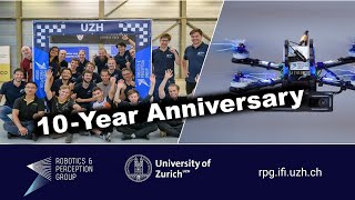 10-Year Anniversary of the UZH Robotics and Perception Group