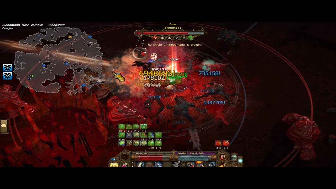 Moon Mmorpg Game Drakensang online , MMORPG , Dwarf , Event Full Moon - YouTube