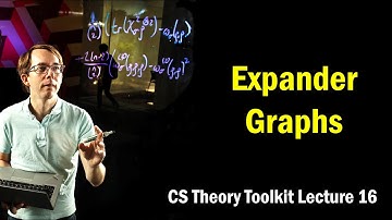 Expander Graphs (full lecture) || @ CMU || Lecture 16 of CS Theory Toolkit