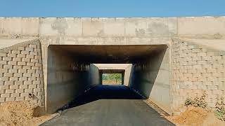 underpass structure also known as SVUP ( small vehicle under pass)