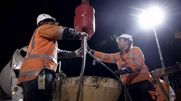 The Central Interceptor:  the night time construction shift