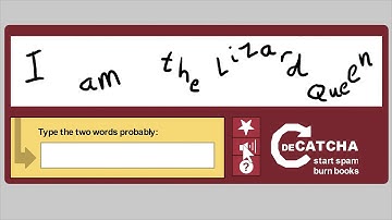 CAPTCHA Probably