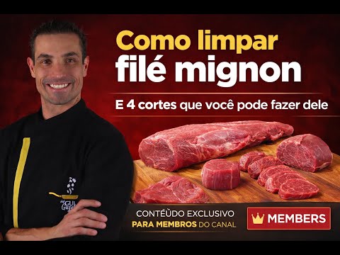 Filet Mignon: How to Clean it PROPERLY and Make 4 Professional Cuts