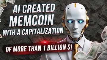 AI CREATED MEMCOIN WITH A CAPITALIZATION OF MORE THAN 1 BILLION $$$!!!