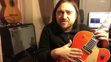 Changing strings on guitar with Bigsby vibrato [Quick and Dirty]