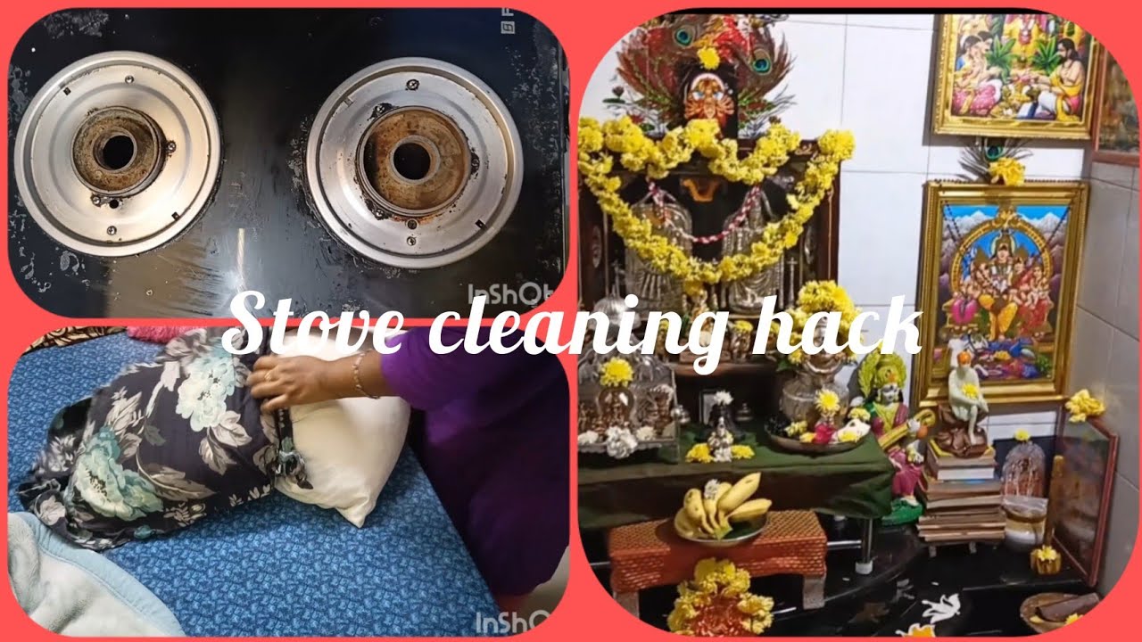 how to clean dirty stove in kannada simple vlog with mia mia ಬಜಾರಿ