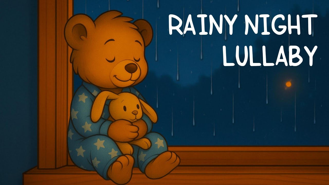 Rainy Night Lullaby | Toby’s Storytime | Gentle Bedtime Story for Kids
