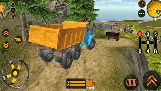 Backhoe Loader JCB Simulator Gameplay - Indian Vehicle Truck JCB Driving - Android Gameplay screenshot 4