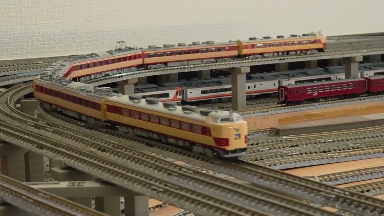 JR東北本線懐かしの719系8両編成、さよなら485系1000番台リバイバル