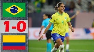 Brazil vs Colombia Highlights | Concacaf Women's Gold Cup 2024 | 2.24.2024