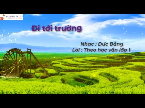 Video KARAOKE ĐI TỚI TRƯỜNG - Âm nhạc 1 - YouTube