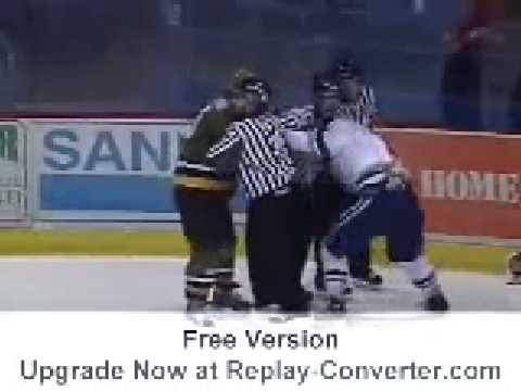 Sudbury Vs Brampton 2 Fights