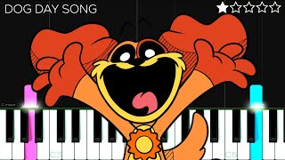 DOG DAY SONG | POPPY PLAYTIME CHAPTER 3 | EASY Piano Tutorial
