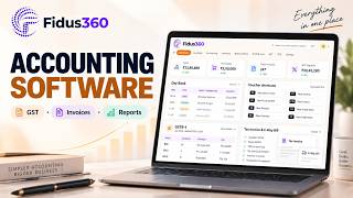 Accounting Software for Business | GST, Invoicing, Ledger & Balance Sheet | Fidus360 Accounts 360 screenshot 3