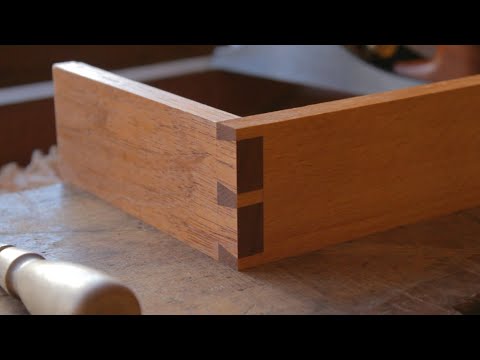 Del Norte cargando cúbico How to make a dovetail joint using only hand tools. - YouTube