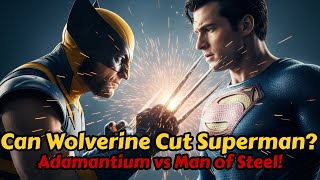 Can Wolverine’s Adamantium Claws Cut Superman | Epic Superpower Question