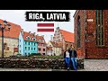 TRAVELING TO RIGA, LATVIA 🇱🇻 (Our First Impressions!)