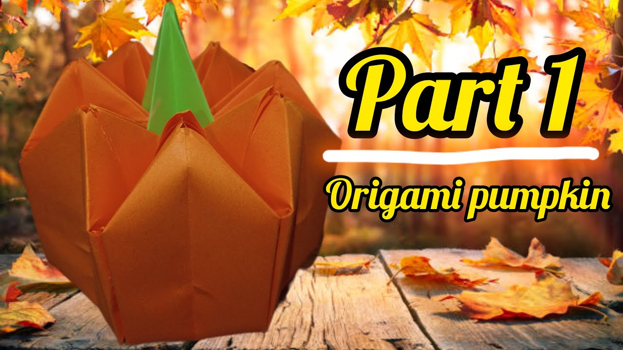 Autumn origami display! (Part 1) - YouTube