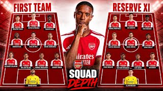 🔥 ARSENAL’S SCARY SQUAD DEPTH WITH EZRI KONSA! Two INSANE XIs 🤯