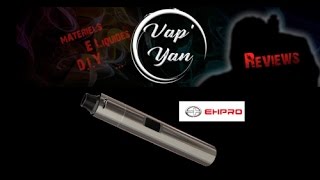 Le kit 101D dripper de chez EHPRO (FR)