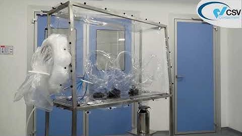 New flexible isolators made by CSV Containment: transparency and quality