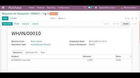 How to select Purchase Confirmation Force Date/Back Date | Odoo Apps Features #Purchase #Forcedate