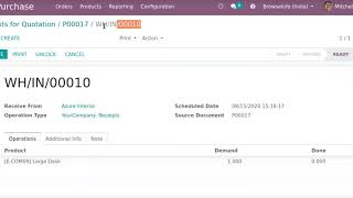 How to select Purchase Confirmation Force Date/Back Date | Odoo Apps Features #Purchase #Forcedate