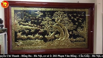 Tranh Đồng - Trăm Hạc ( tranh đẹp số 06 )