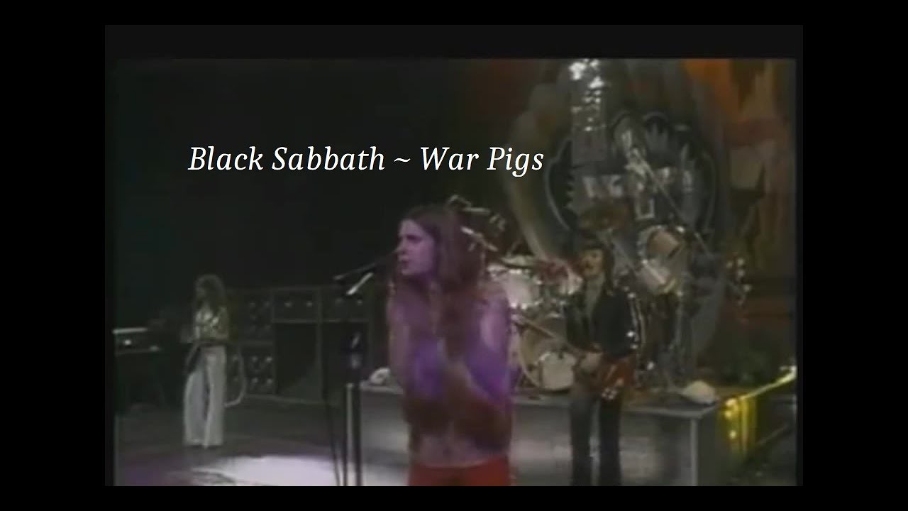testi black sabbath war pigs