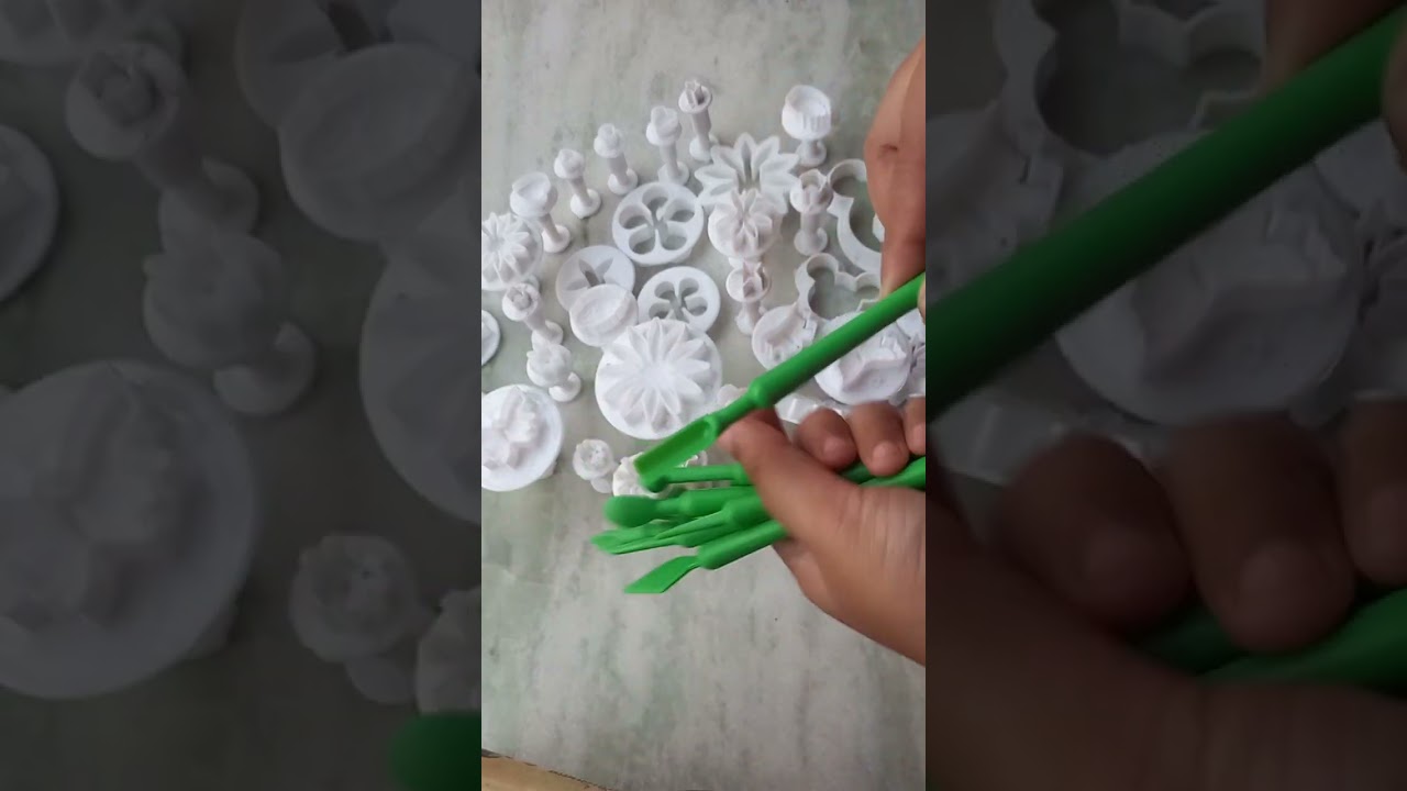 Clay modelling tools unboxing
