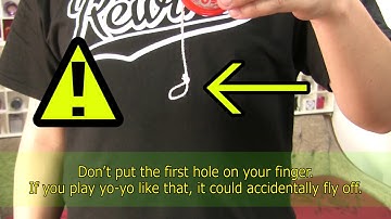 [YOYO TUTORIAL] How to Put the String on Your Finger