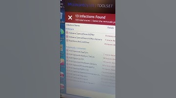 Virus removal #malwarebytes #toolset #laptoprepair