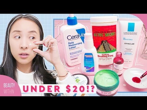 Drugstore Skincare Products Under $ for Acne-Prone, Combo & Oily Skin Types