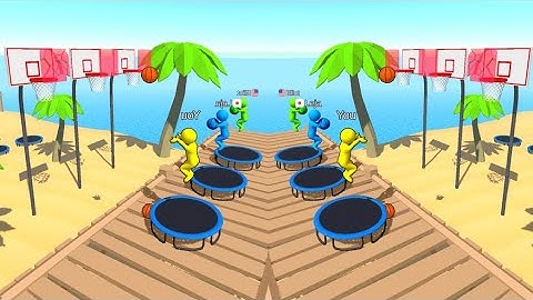 Jump Dunk 3D : Gameplay Walkthrough Part 1 - Level 1-9999 All Level (iOS, Android)