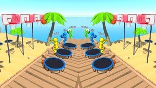 Jump Dunk 3D : Gameplay Walkthrough Part 1 - Level 1-9999 All Level (iOS, Android) screenshot 3